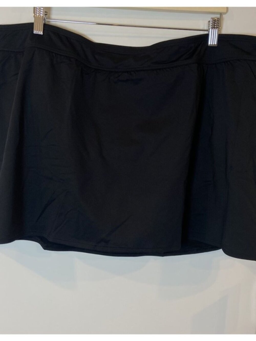 NWT Lands' End Swim Skirt Bathing Suit Bottom Black Size 24W New